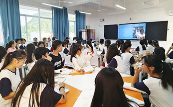 以方寸之屏链接万千学子 海亮云学堂一直“在线”