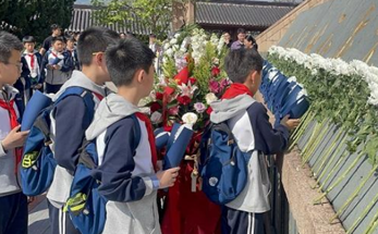 文成县海亮华侨学校：一堂行走的思政课