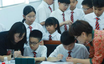 诸暨海亮外国语学校开展珍珠产业链主题研学活动