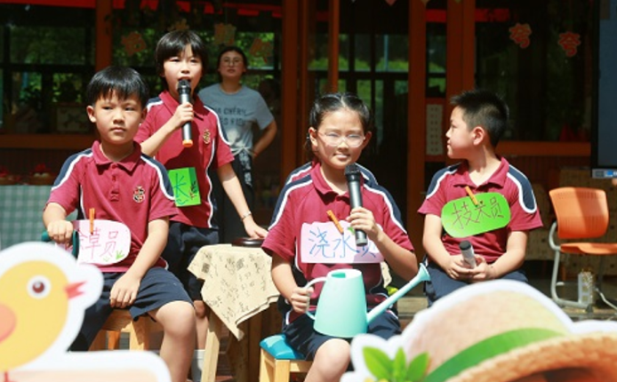 诸暨海亮外国语学校小学部“梦想农场”正式启幕