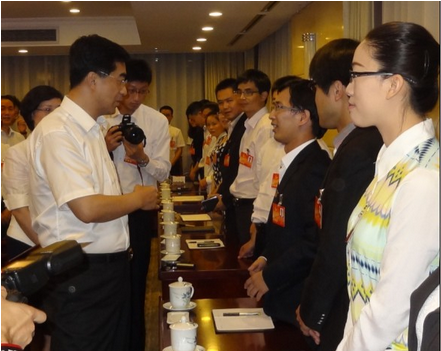 海亮集团团委书记潘金生同志当选为共青团第十七届中央委员会候补委员