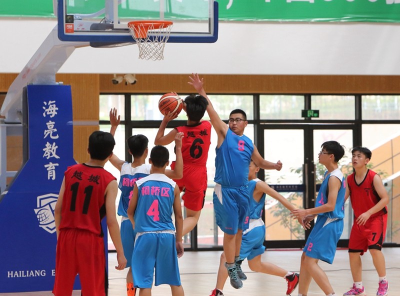 绍兴市青少年篮球赛在海亮教育园圆满落幕